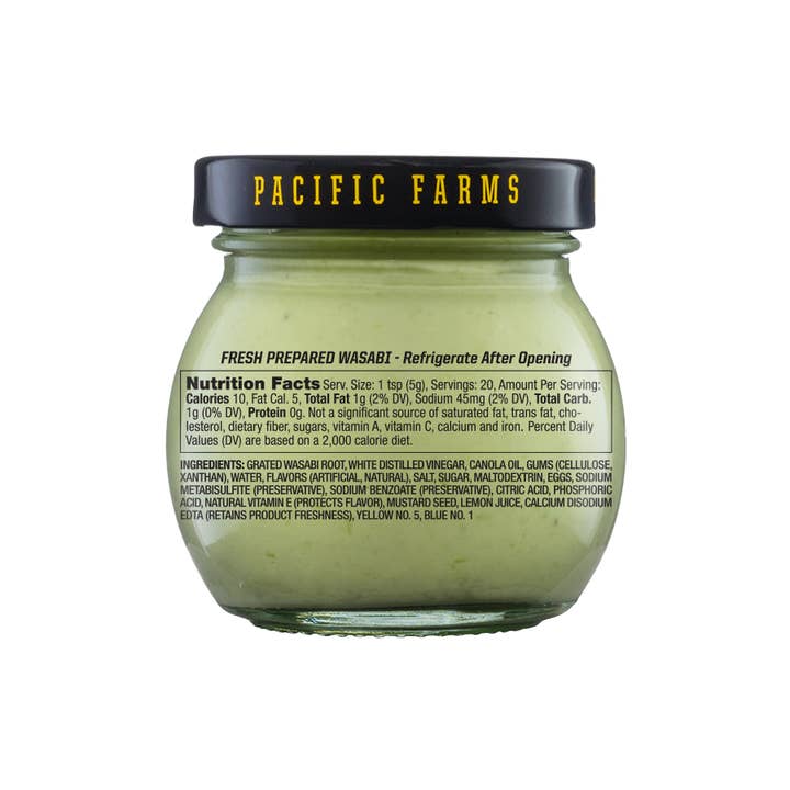 Beaverton Foods - Wholesale Sauce - Pacific Farms Fresh Prepared Wasabi 3.5oz1