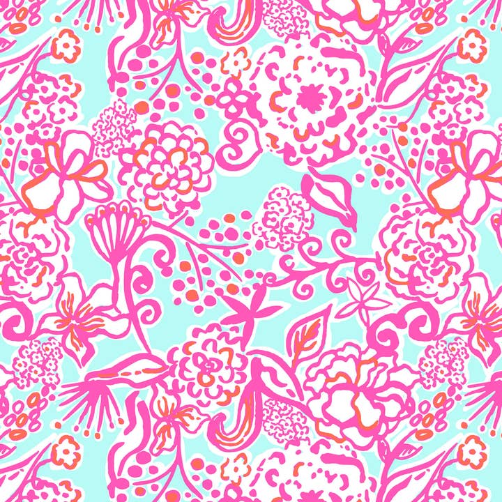 Everyday paper placemats- Palm Springs Pink for wholesale by Casa Courant