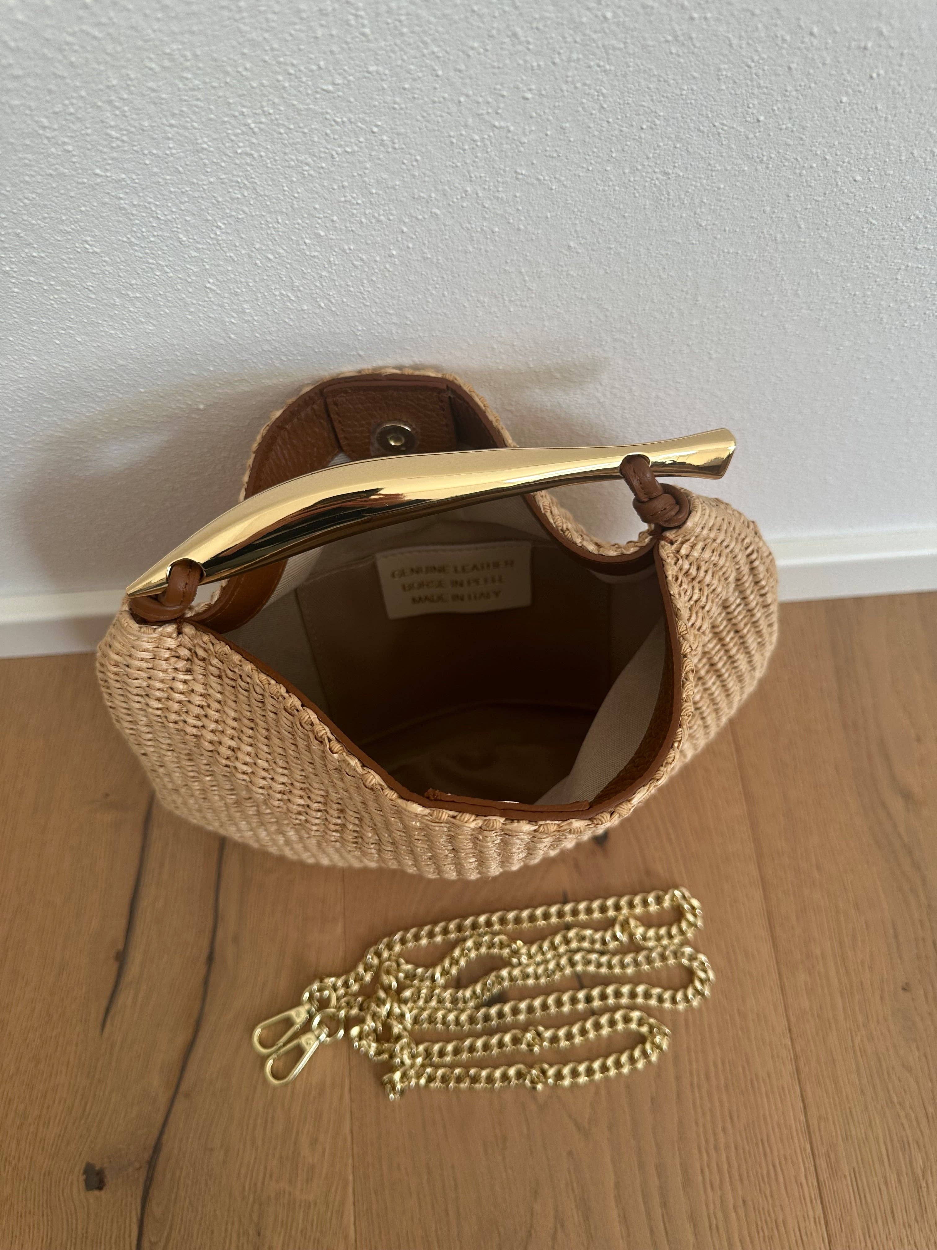 Zhade - Wholesale Top Handle Bag - Women's - TWINS raffia12