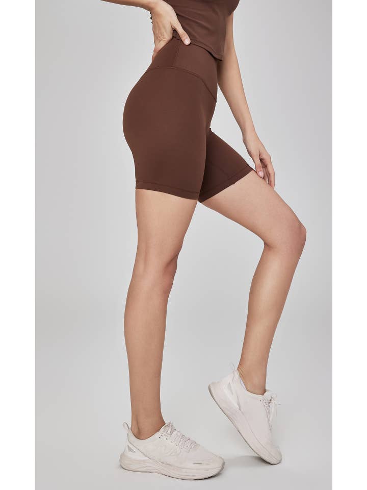91thelabel - Wholesale Athletic Shorts - Women's - NEW Colors! Luna High Waist Mid-Thigh Biker Short 10