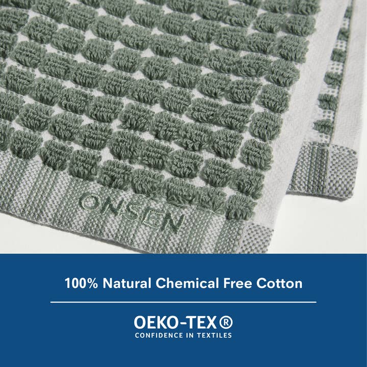 Onsen - Wholesale Towel Set - Sculpted Terry Bath Towel Set8