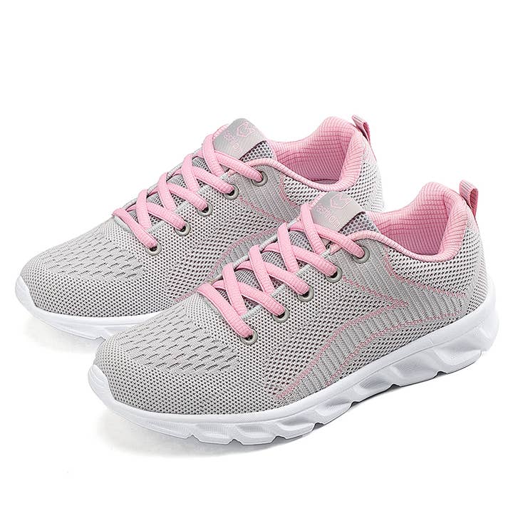 Bästa löparskor flyga väva andas kvinnor sneaker för wholesale av Calseosvic