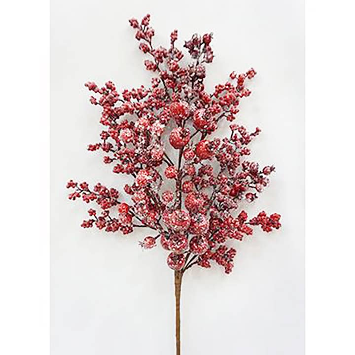 28"H Berry Spary - Red for wholesale by A&B Home Group Inc.
