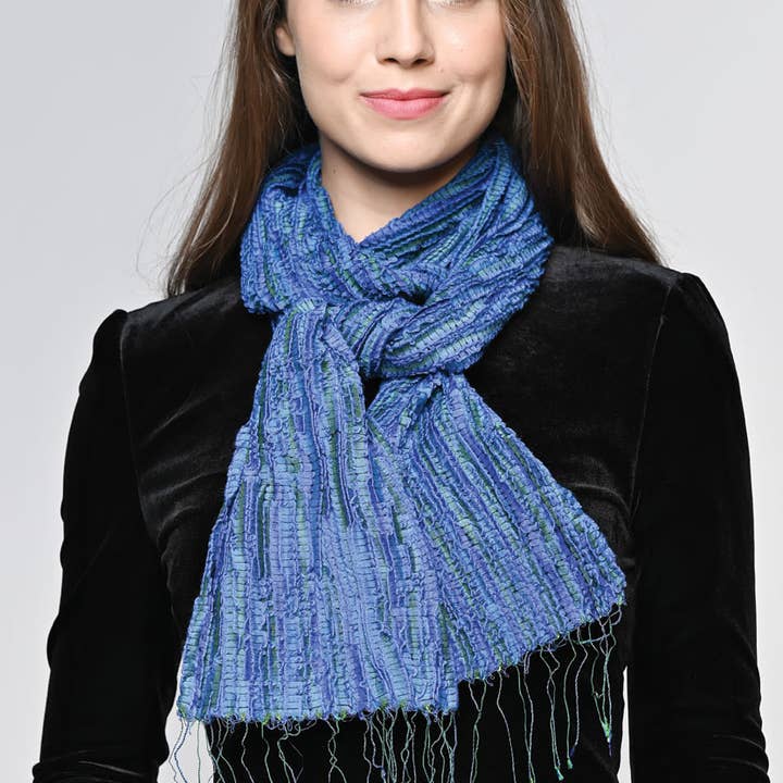 Sevya Handmade - Wholesale Scarf - Women's - Revati Silk & Wool Scarves7