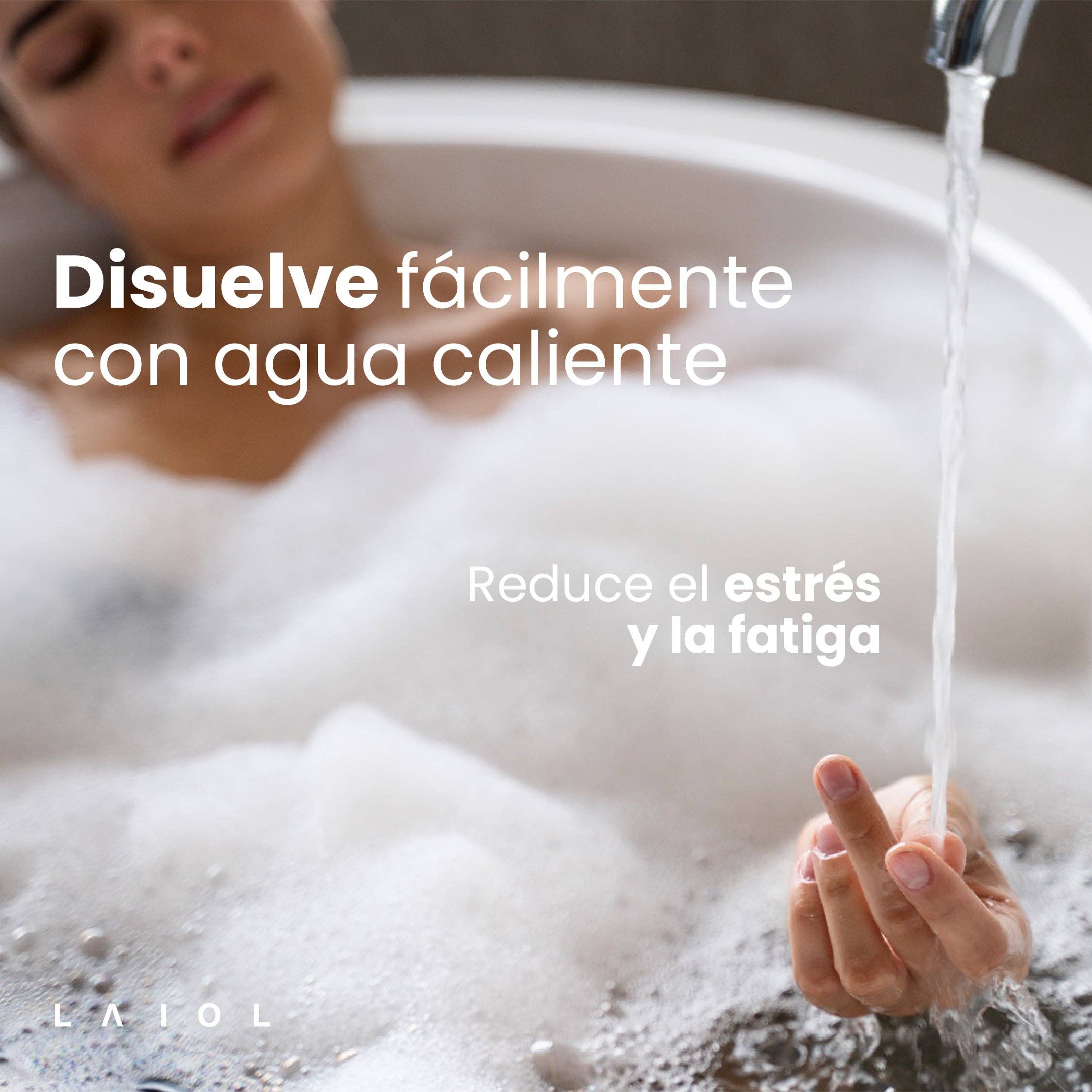 Laiol Biocosmetics - Wholesale Bath Salts - EPSOM SALTS WITH LAVENDER ESSENTIAL OIL, 500 G6