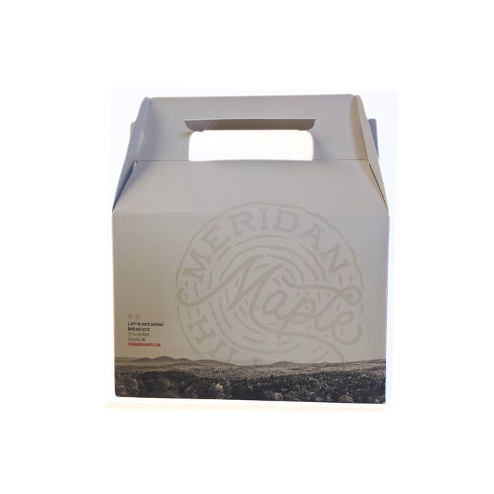 Meridan Hill Maple Farm - Wholesale Maple Syrup - Pure Organic NH Maple Syrup Leo Glass Bottle 3 Pack Gift Set