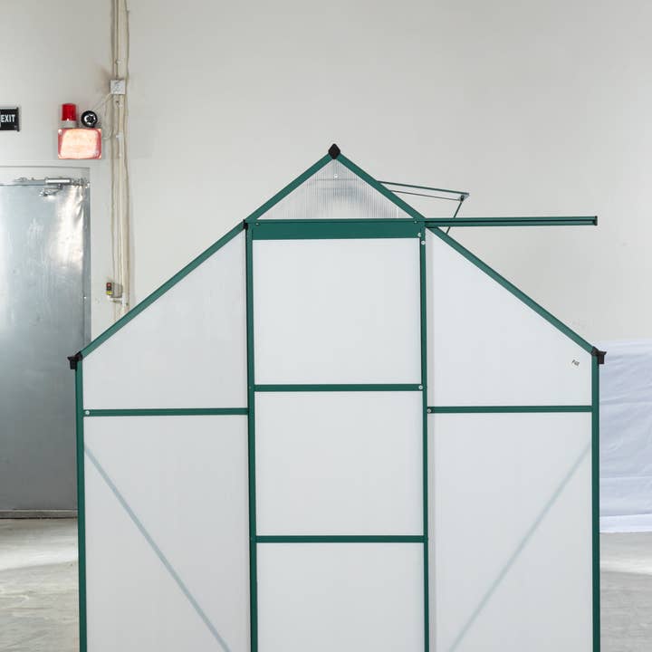 39F Inc. - Wholesale Outdoor Ornament/Decor - Walk-In Green-6 x 8 FT Outdoor Patio Greenhouse Sliding Door28