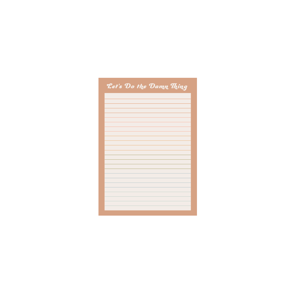 Talking Out of Turn - Wholesale Notepad - Tearaway Notepads - Small0