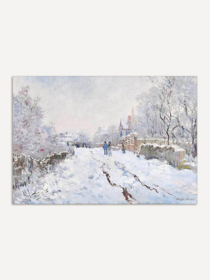 Sentiero invernale all'alba per la vendita all'ingrosso da parte di Modern Antique Prints