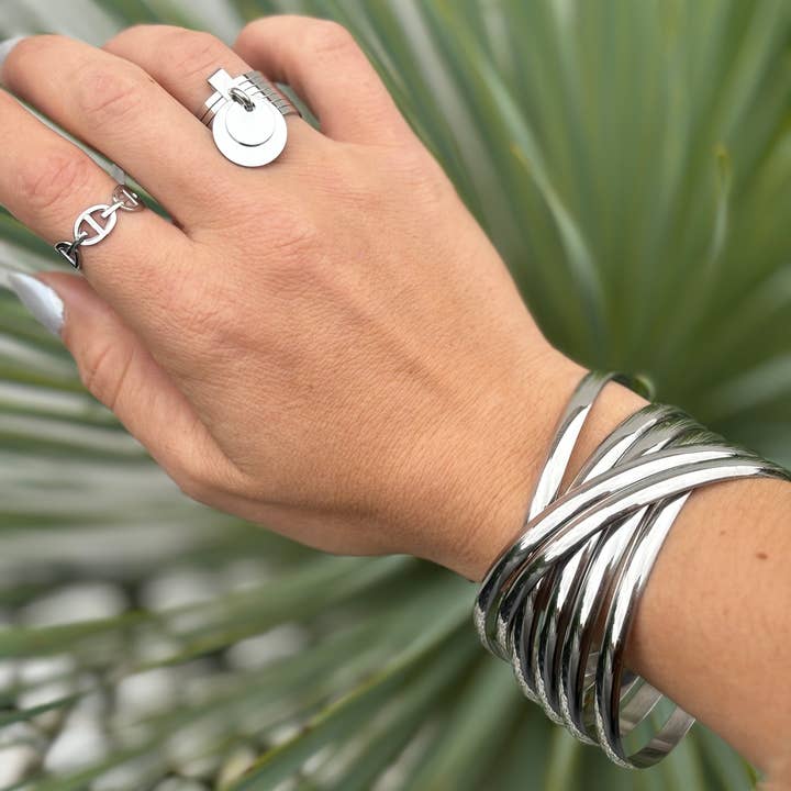 Angiie - Wholesale Band/Stacked Ring - Marina ring2