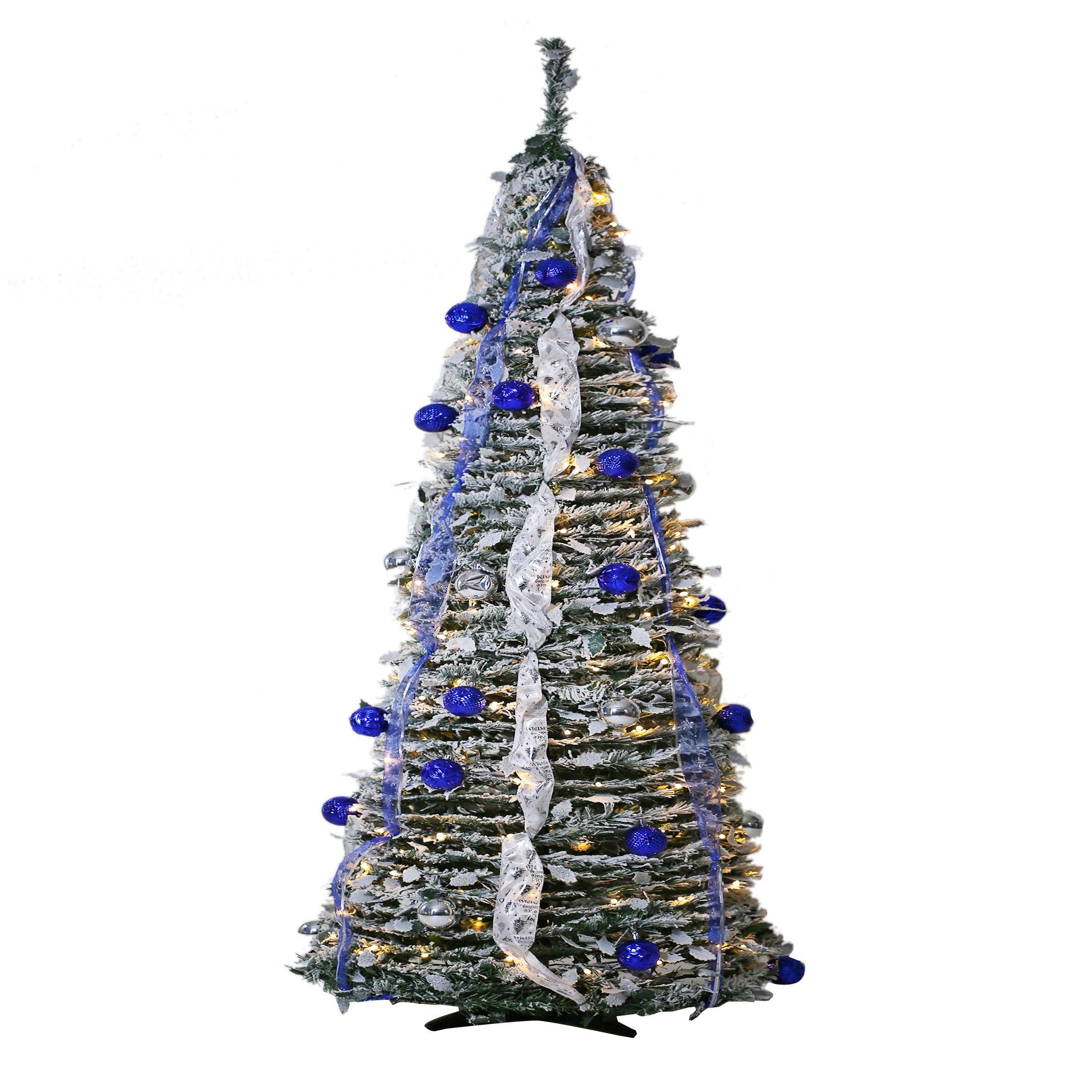 SINT - Wholesale Artificial Christmas Tree - Premium 6ft Artificial Pre-Decorated Lighted Christmas Tree3