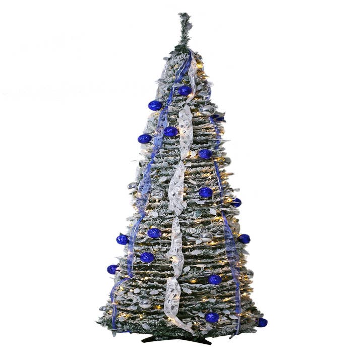 SINT - Wholesale Artificial Christmas Tree - Premium 6ft Artificial Pre-Decorated Lighted Christmas Tree3