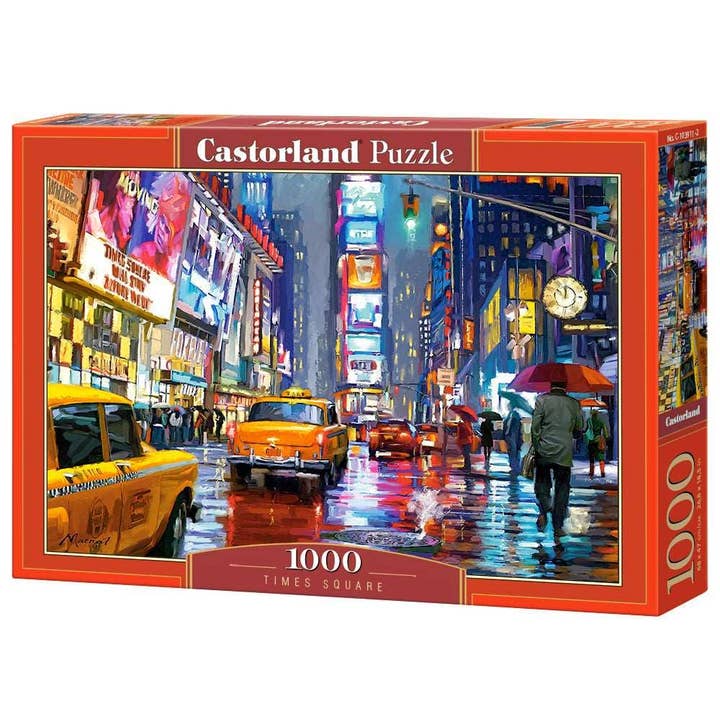 TREFL by Bridge Toys - Wholesale Puzzle - Adult - 1000 Piece Jigsaw Puzzle, Times Square, NY, New York