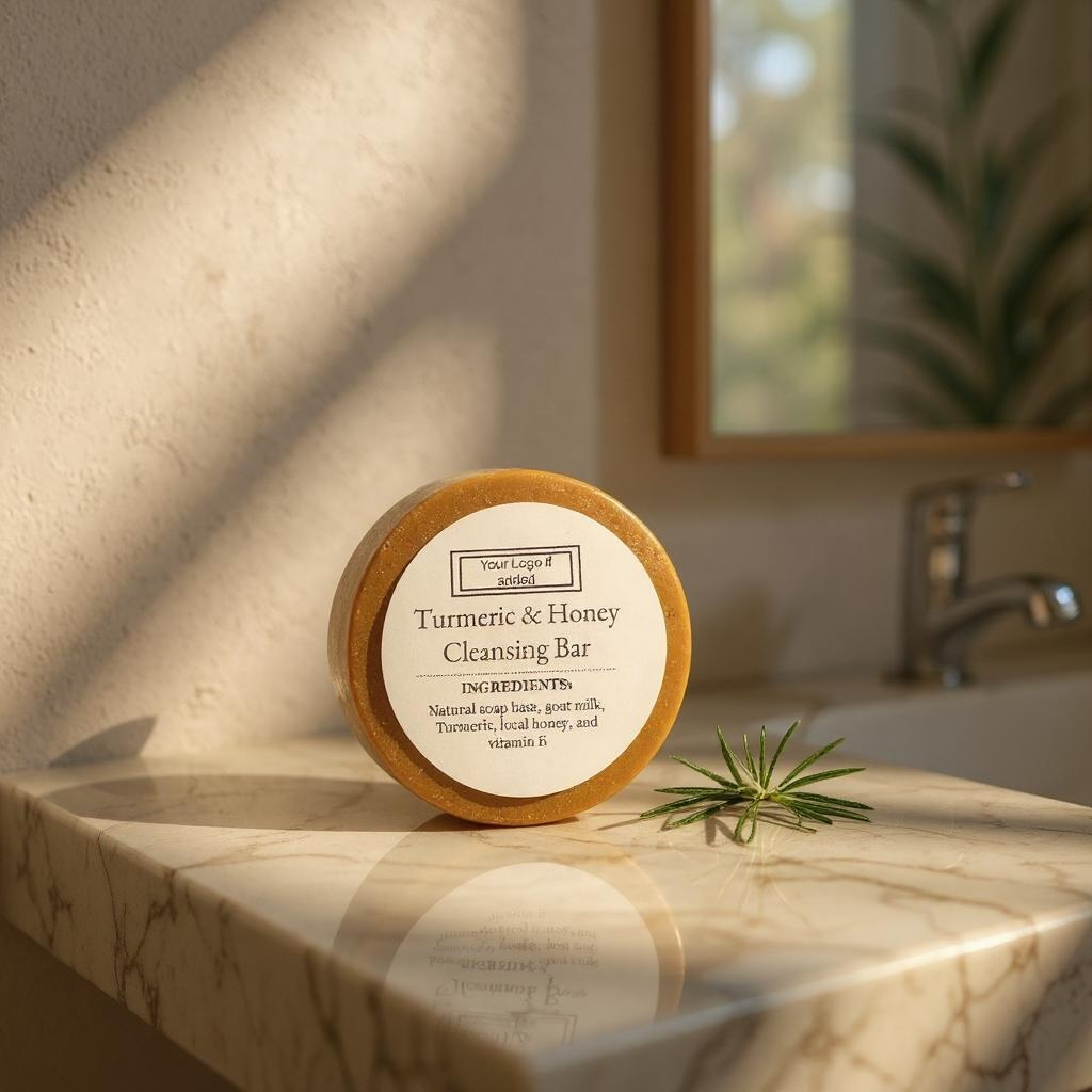 LVNDR Pure Essentials - Vente Pains de savon - Savon naturel au curcuma et miel1