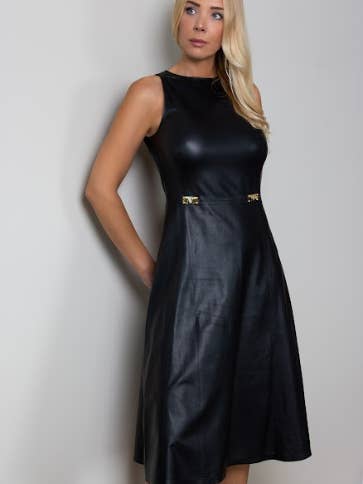 Kjole Læder for engroshandel hos Avoure Couture