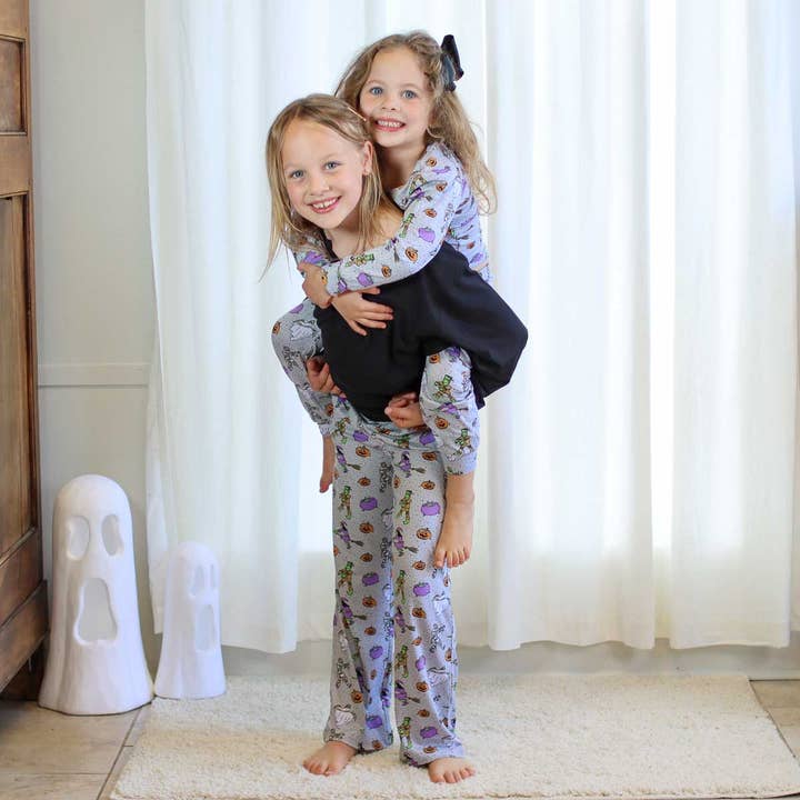 The Royal Standard - Wholesale Sleepwear Bottom - Kids - Youth Who's Your Mummy Sleep Pants Light Gray/Multi -Asst.