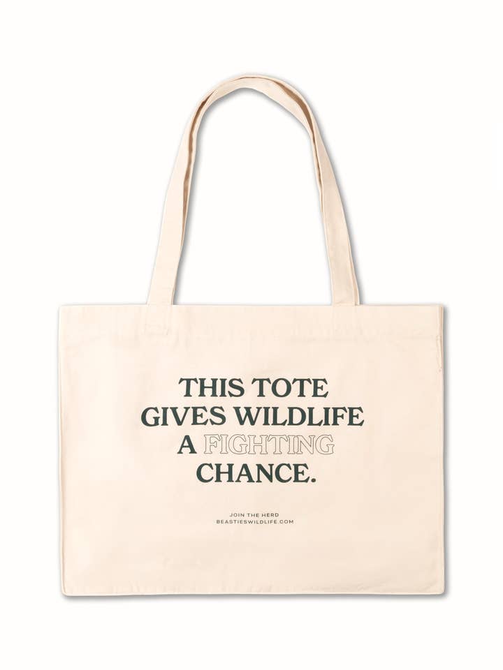 XL Tote Bag for wholesale by beasties wildlife