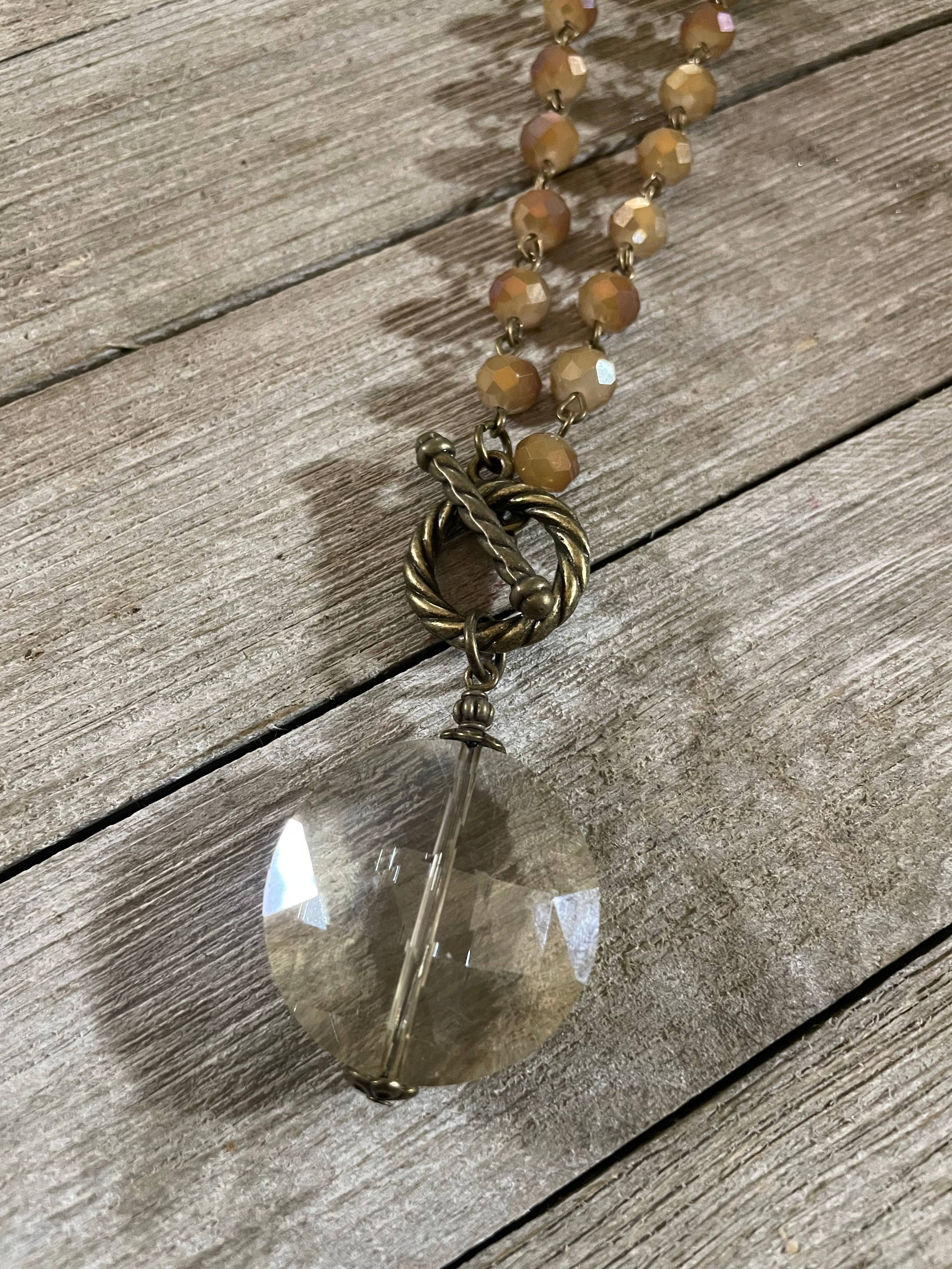 Savannah Hoffman Designs Artisan Jewelry – Colar pingente/pendente por atacado – Colares de Cristal Sparkle Plenty3