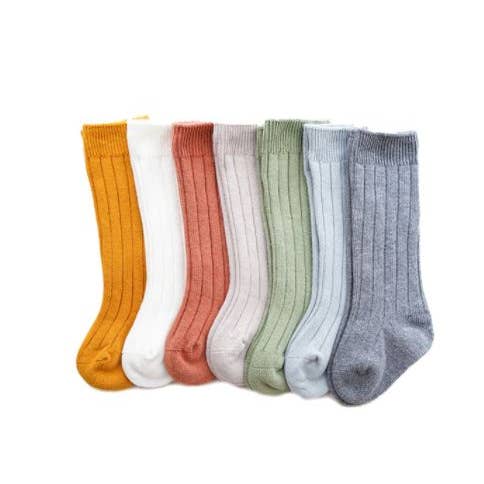 Knee High Ribbed Socks for wholesale by Bodoke Kids Boutique