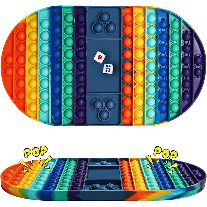 JSBlueRidge Toys – wholesale Fidget toy – Kids – Jumbo Chess Pop It Fidget Kids Toy- Assorted