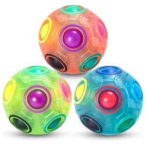Light Up, Squeeze, Pop It Ball Fidget Toy - Wholesale - CB