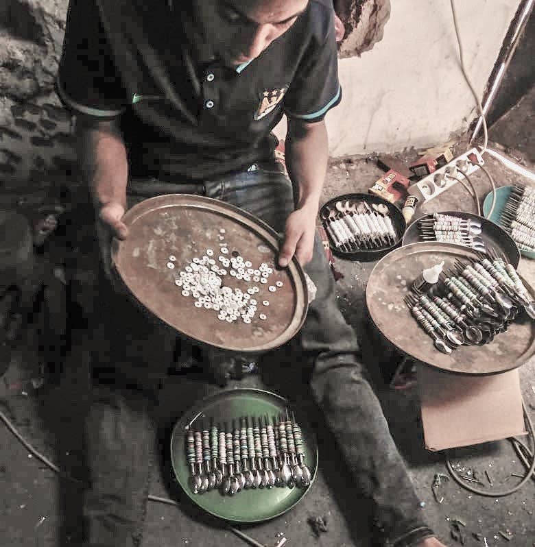 SOUK in the CITY - Wholesale Tafellepel (bestek) - Lange Berber Lepel7