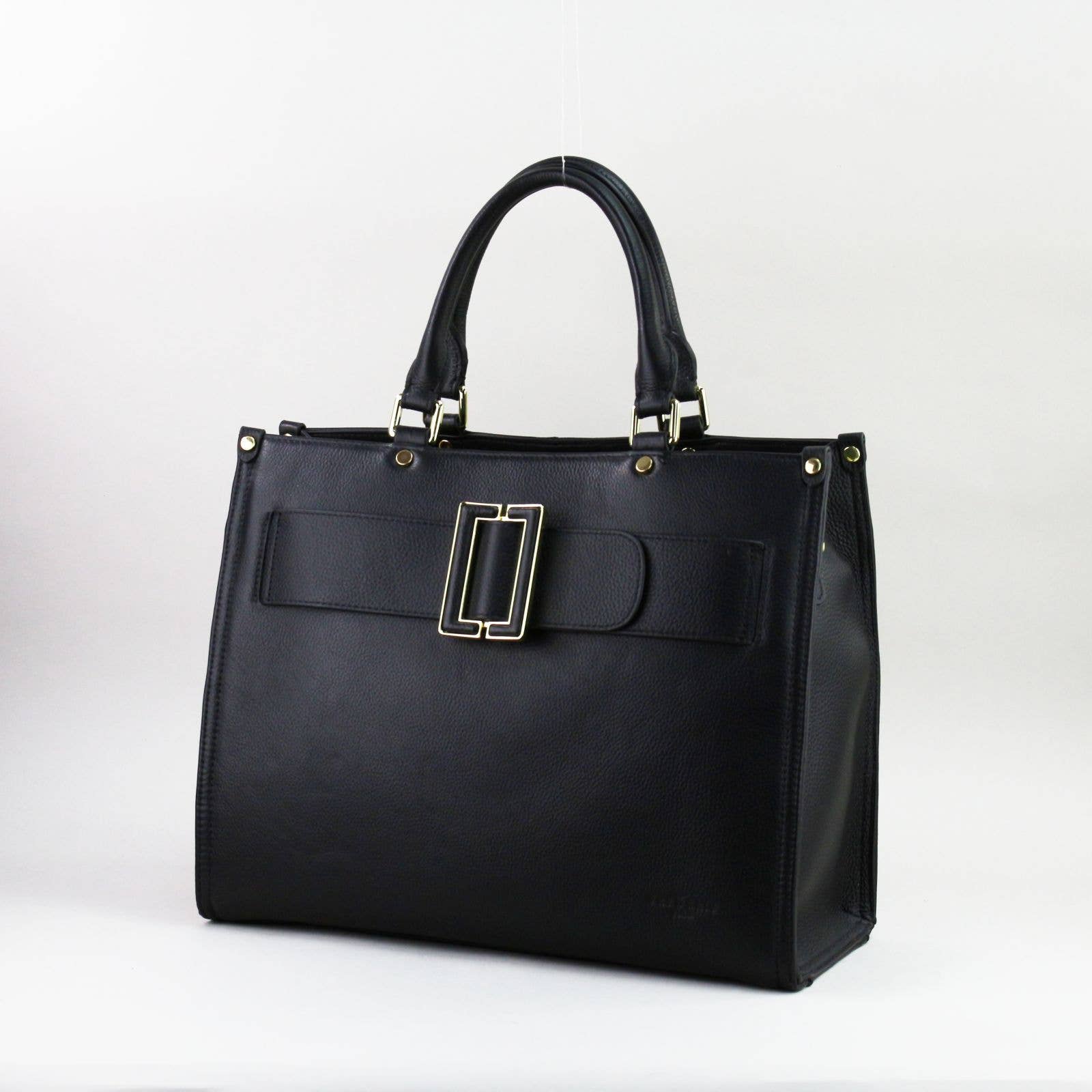 Frederic T. - Wholesale Top Handle Bag - Women's - 583079 Black - Leather handbag