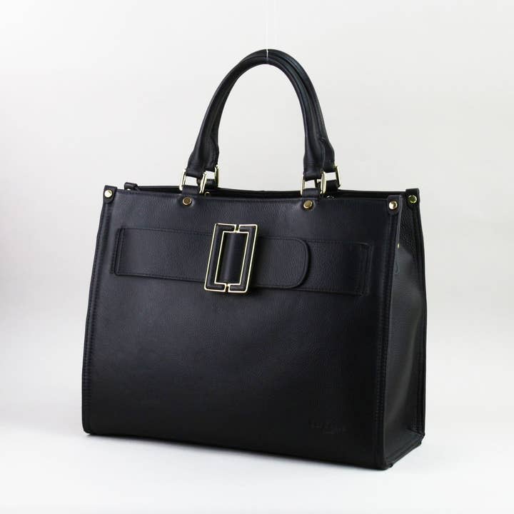 Frederic T. - Wholesale Top Handle Bag - Women's - 583079 Black - Leather handbag0