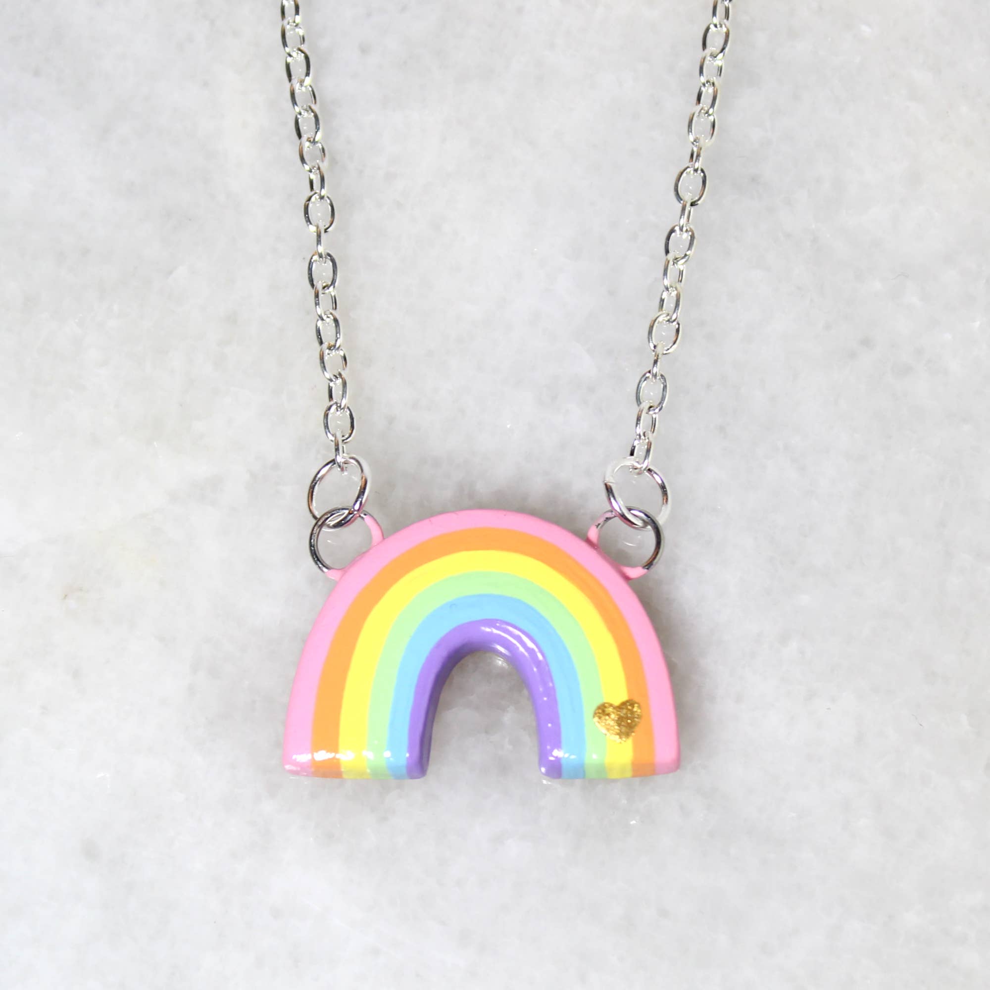 Mariposa Miniatures - Venta al por mayor Collares con colgantes/abalorios - Collar Arco Iris2