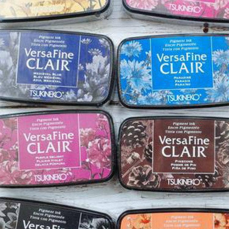 Ecstasy Crafts Distributing - Venta al por mayor Material para manualidades - Almohadilla de tinta Tsukineko Versafine Clair24