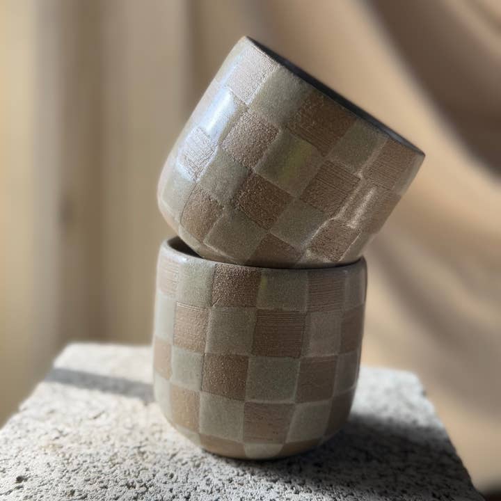 isiko - Wholesale Coffee/Tea Cup - Checkered Cup5