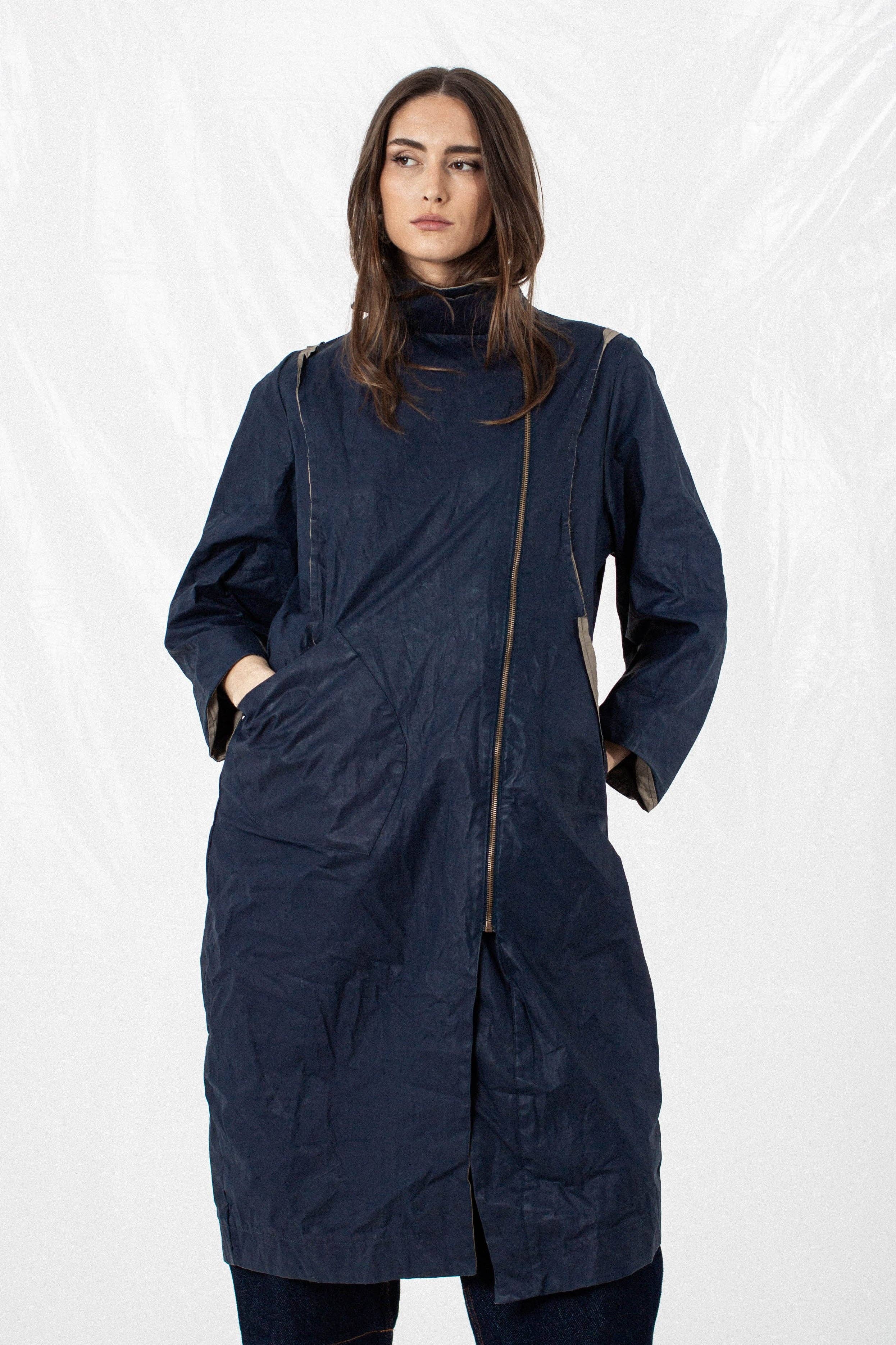 BIAAF - Wholesale Trench Coat - Women's - REVERSIBLE TRENCH COAT2