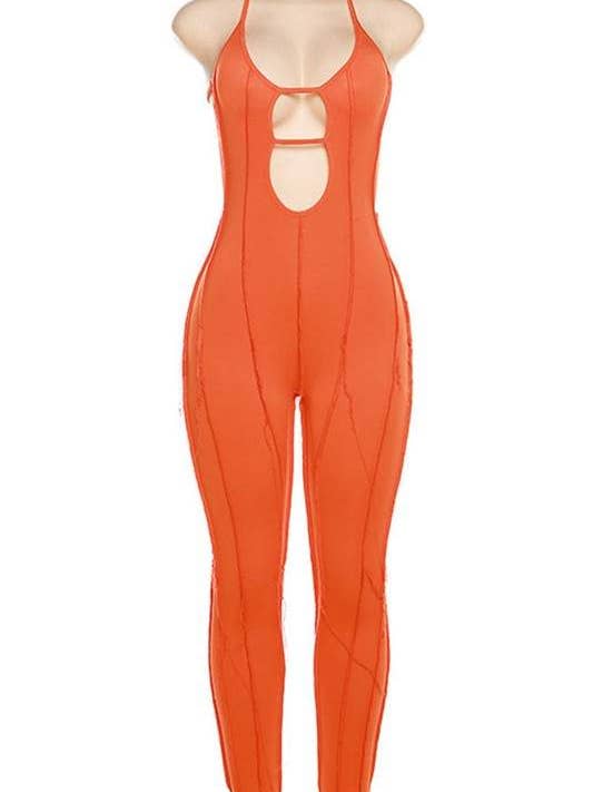 Flarix - Wholesale Jumpsuit - Women's - halter bodycon jumpsuits5