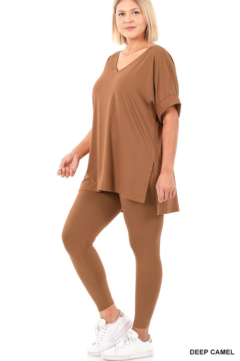 42POPS - Wholesale Lounge Set - Women's - `.Plus Microfiber Lounge Wear 2 Pc Set86