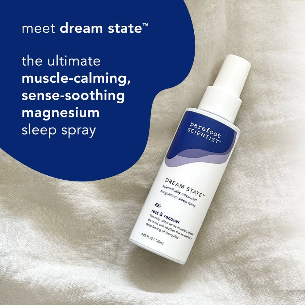 Barefoot Scientist - Vente Supplément oral/vitamine - Dream State | spray de sommeil au magnésium apaisant pour les sens9