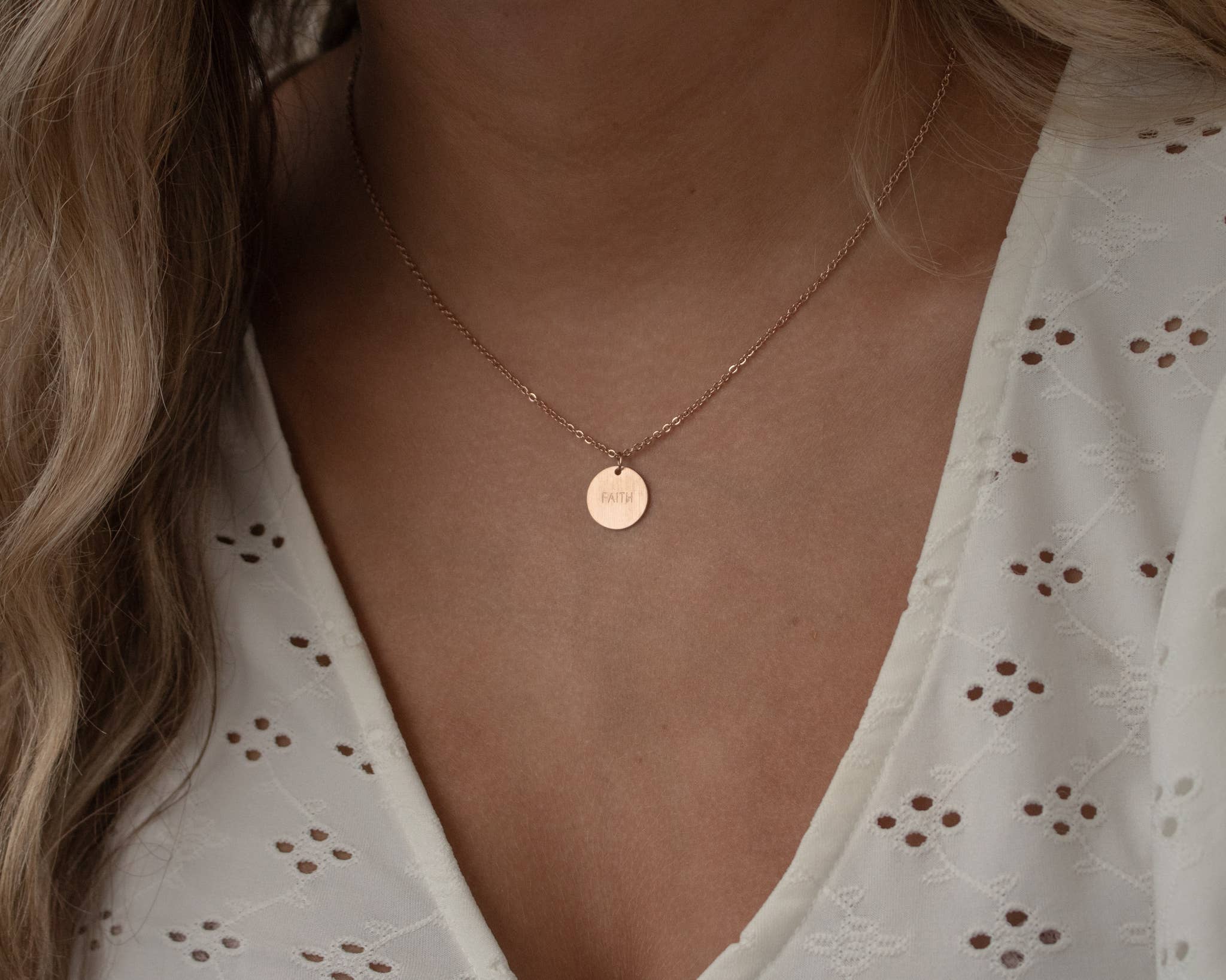 The Vintage Sparrow - Wholesale Pendant/Charm Necklace - Faith Pendant7