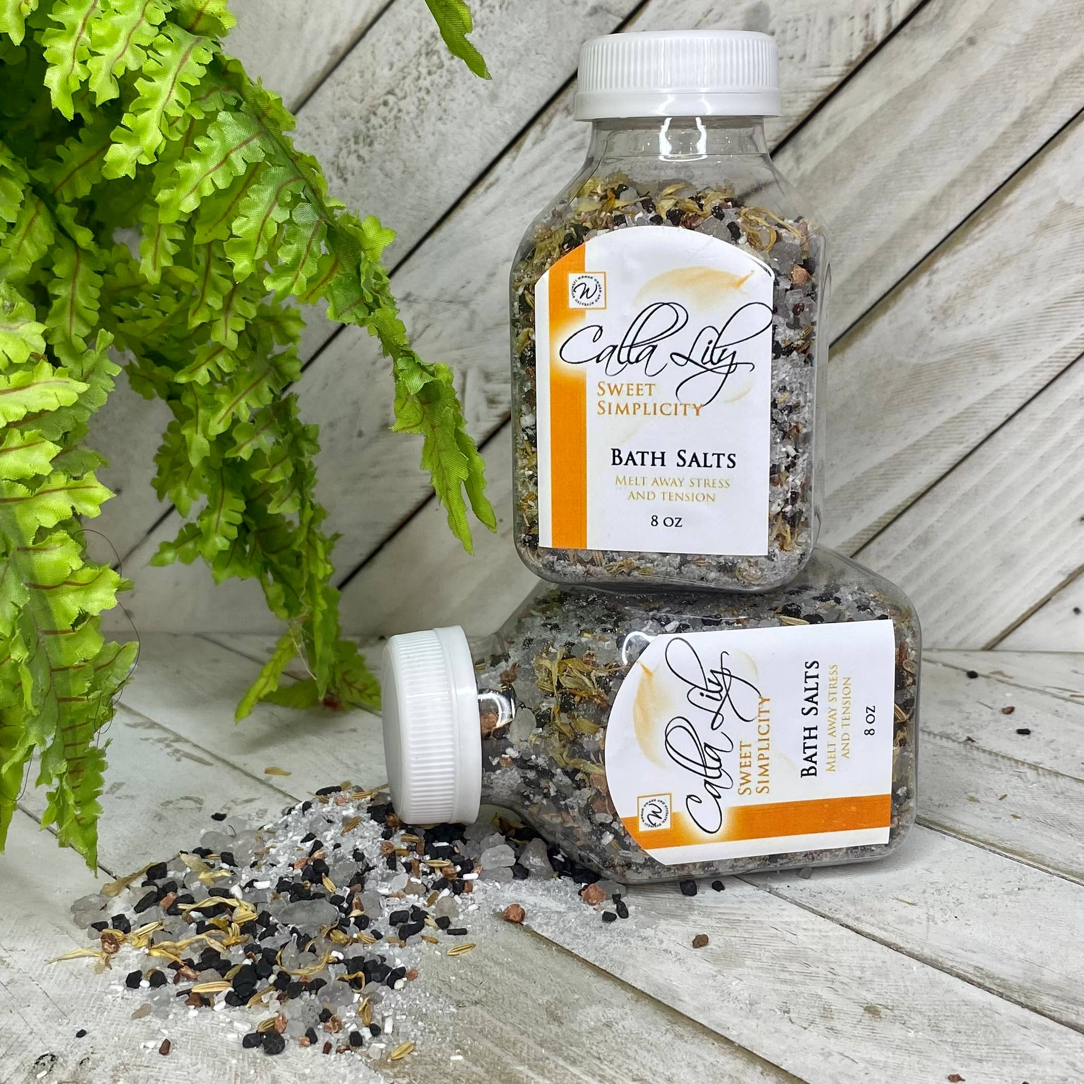 Calla Lily Cosmetics - Wholesale Bath salts - Sweet Simplicity Soak Bath Salts1
