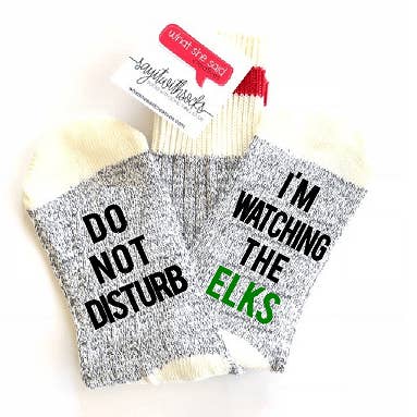 A Ver as Meias dos Alces por atacado de What She Said Creatives