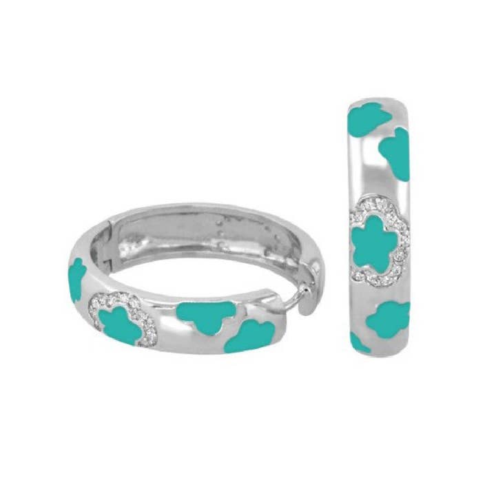 Boucles d'oreilles Dancing Daisy pour la vente par Lauren G Adams