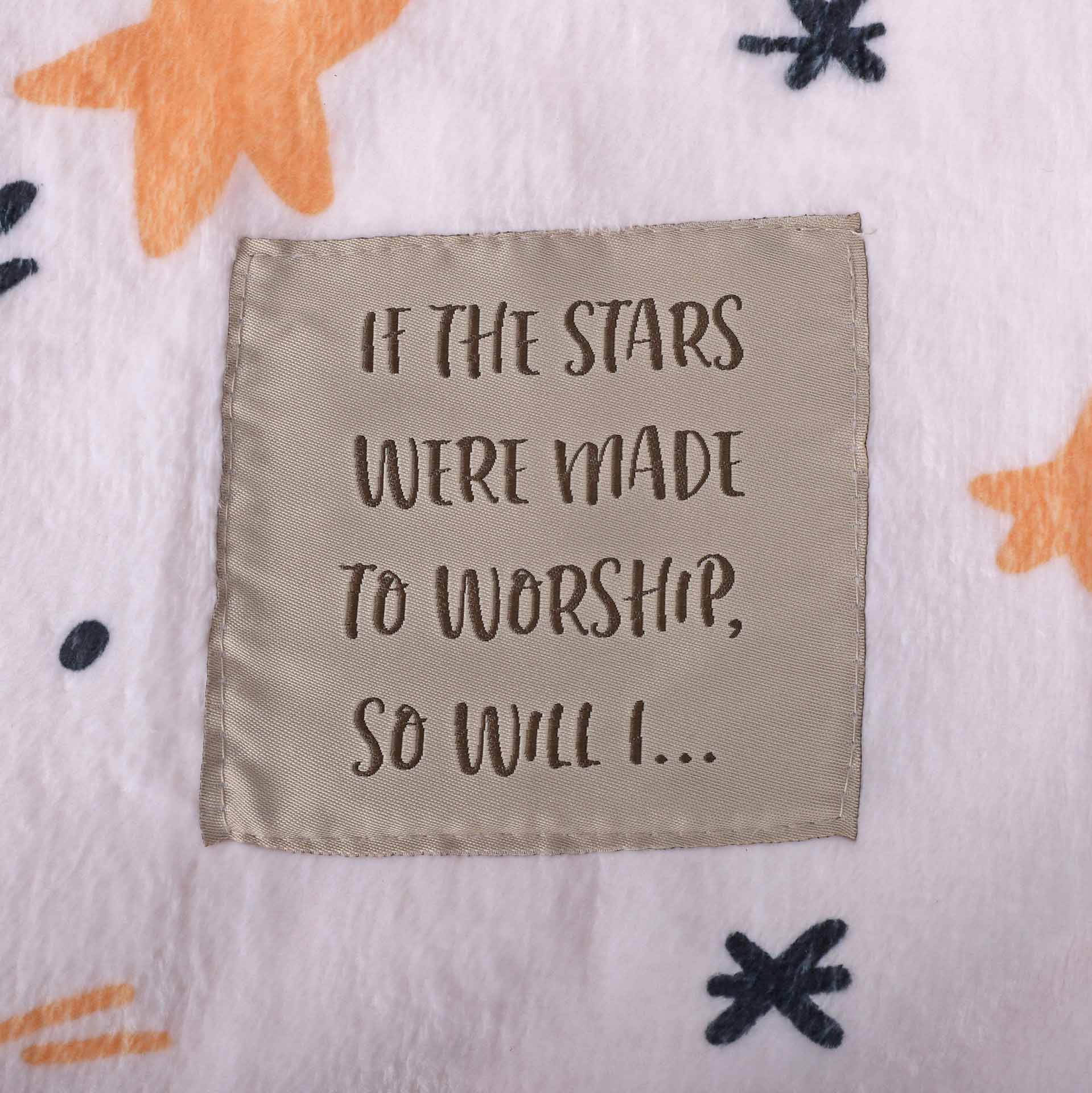 Swanson Christian Products - Wholesale Throw Blanket - Kid's Throw Blanket - Patch If The Stars - 50X605