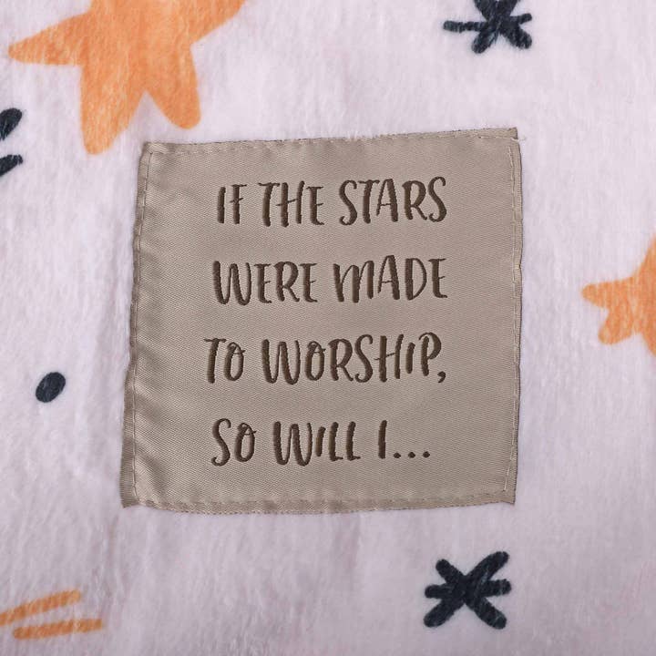 Swanson Christian Products - Wholesale Throw Blanket - Kid's Throw Blanket - Patch If The Stars - 50X605