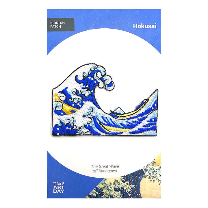 Today is Art Day - Wholesale Patch - Patch - Great Wave - Hokusai1