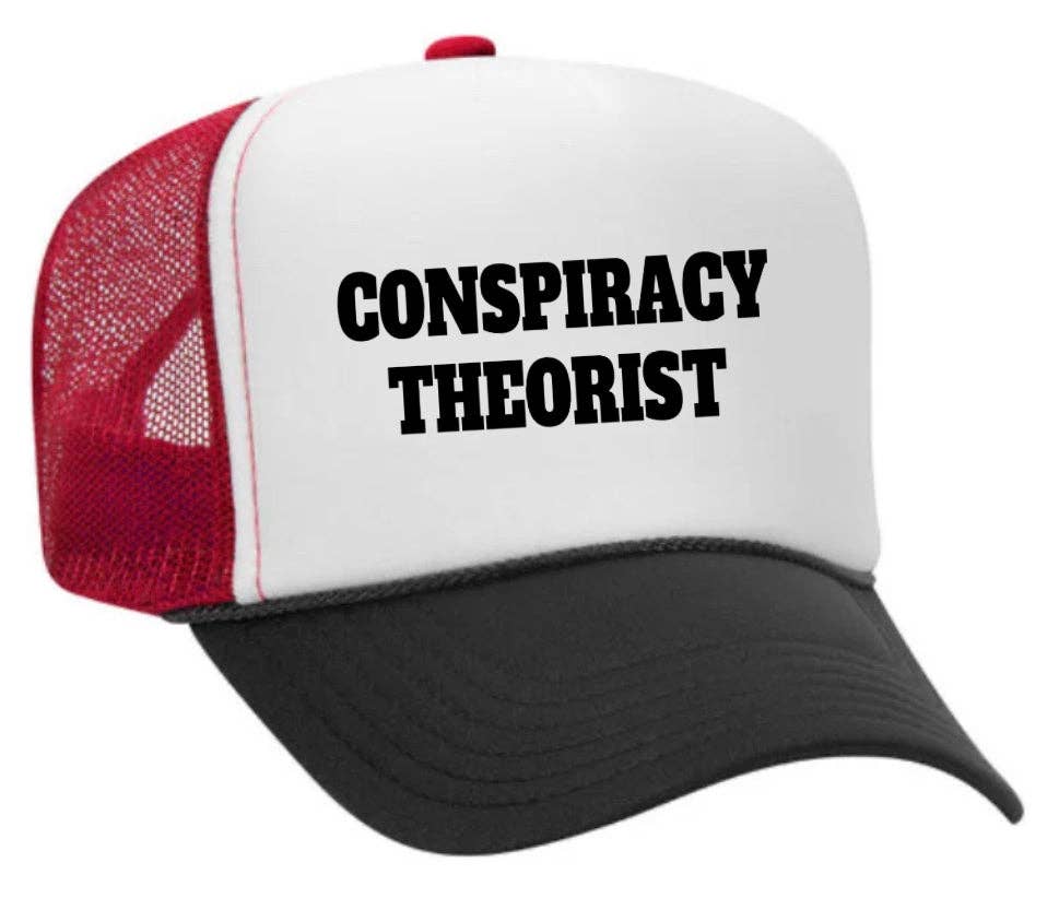 Inappropriate Trucker Hats - Wholesale Trucker Hat - Women's - Conspiracy Theorist Trucker Hat17