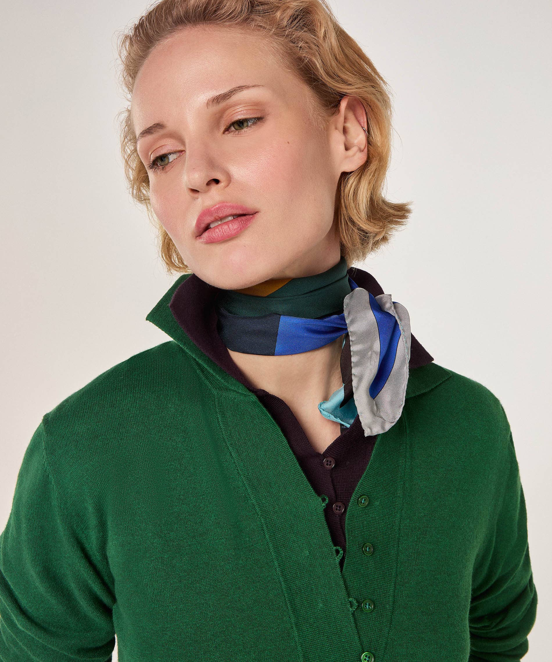 Rodier - Wholesale Scarf - Women's - Geometric silk square13