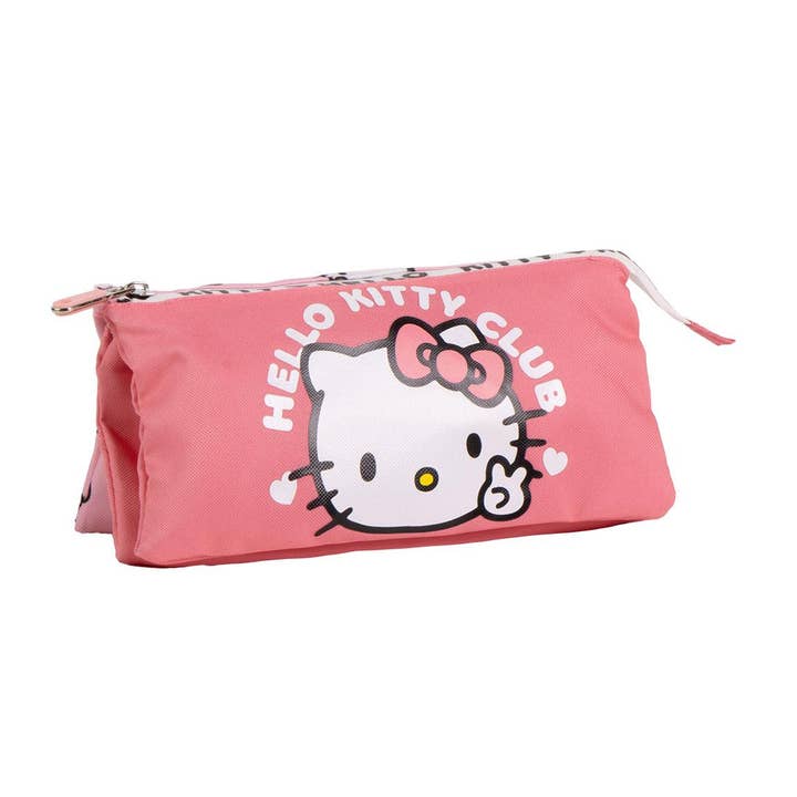 HELLO KITTY 3-COMPARTMENT PENCIL CASE - 2700001662 for wholesale by Mastoys, S.L.