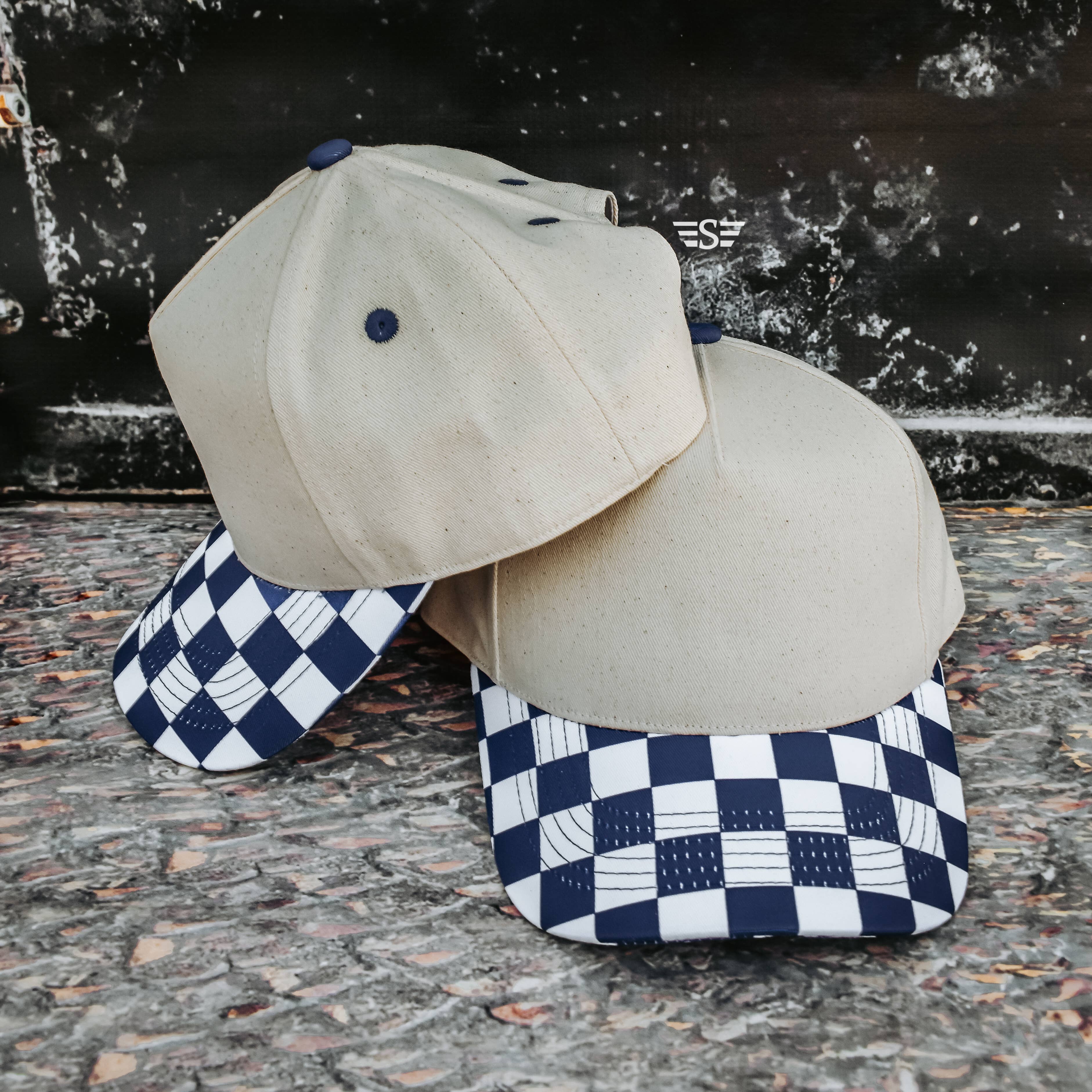 Flying S Company – Großhandel Basecap – Unisex – Canvas-Front Checkered Bill Magna Pony™ Kappe9
