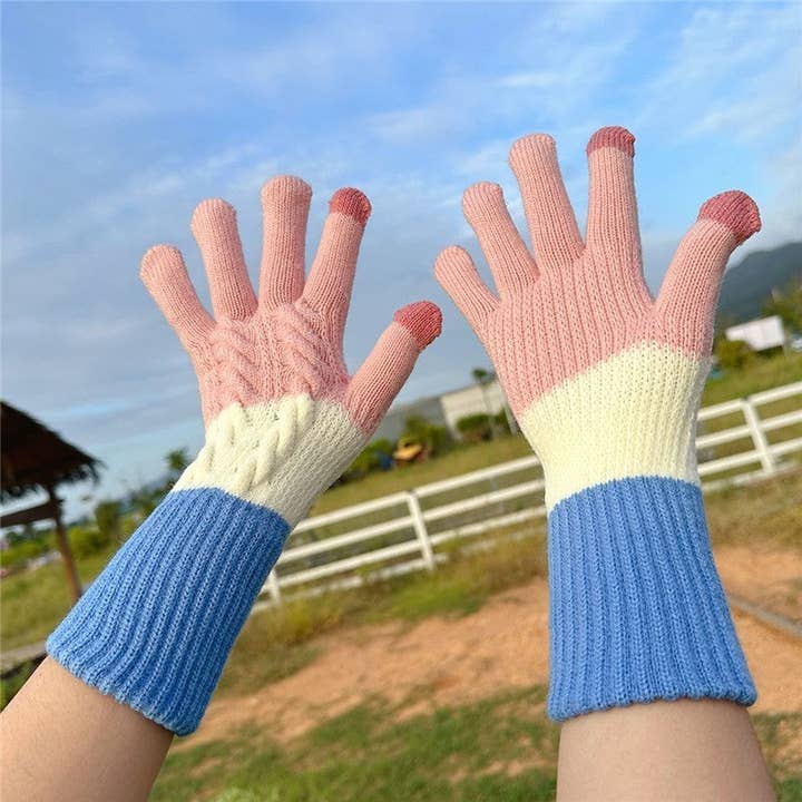 Guanti a Maglia per Bambini con Touchscreen per la vendita all'ingrosso da parte di Plush Looks