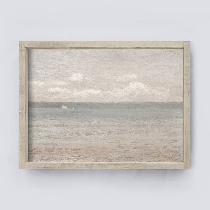 Art encadré vintage côtier A307 pour la vente par Hoekstra Decor