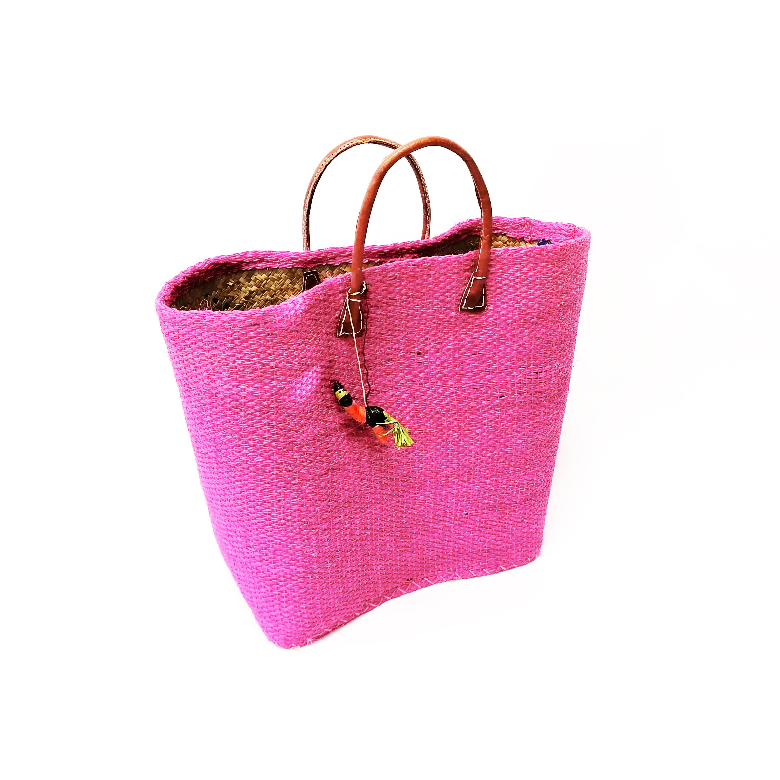 Le comptoir de la plage - Vente Sac de plage - Panier artisanal Sisal "Tana", à l'unité10