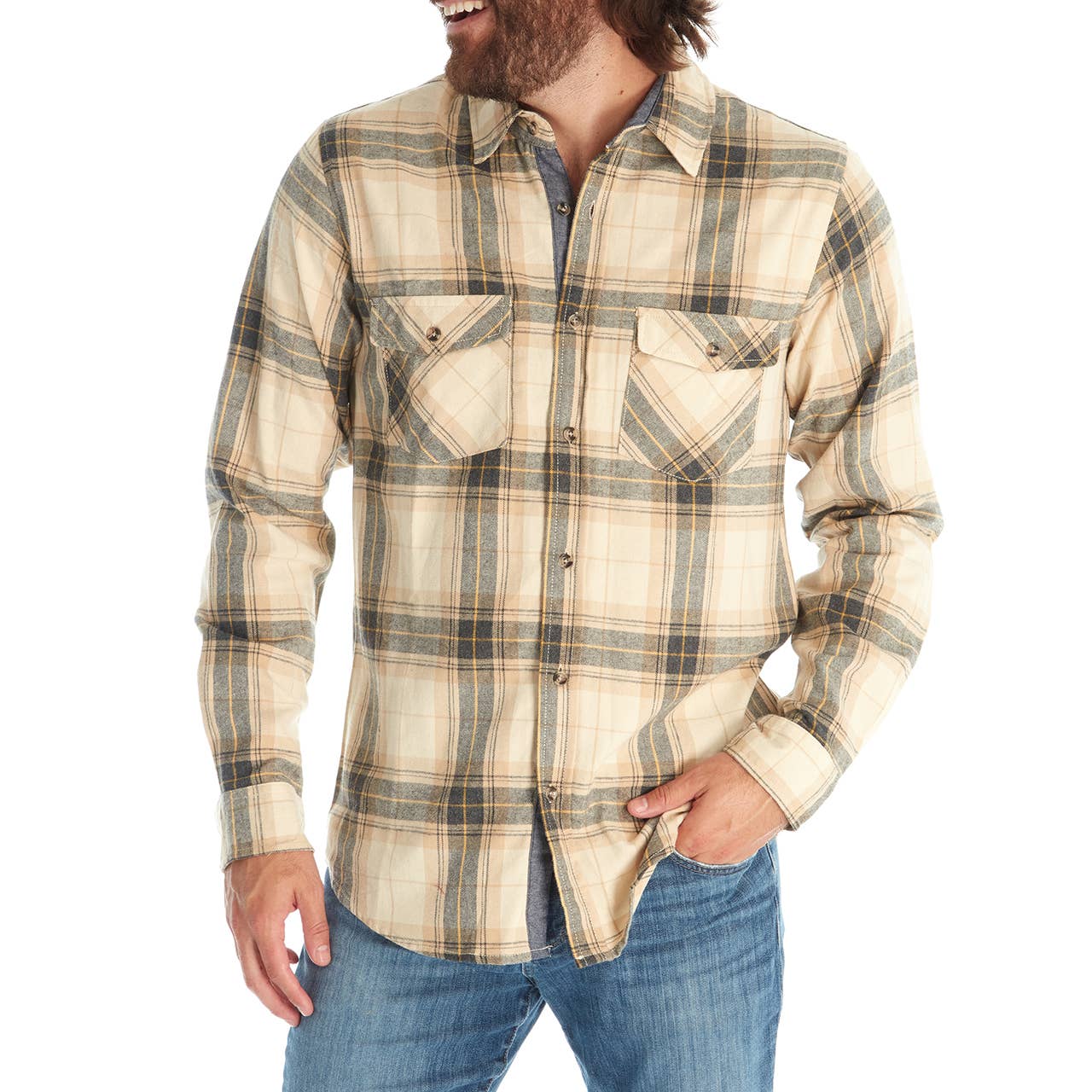 PX - Wholesale Button Down Shirt - Men's - Dylan Flannel Shirt5